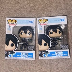 Kirito Fye funko pops